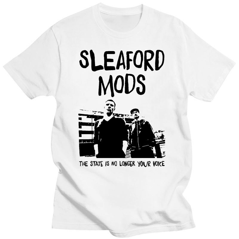 

Новая футболка Sleaford Mods 2023, панк-музыка, политическая Марк Э Смит The Fall