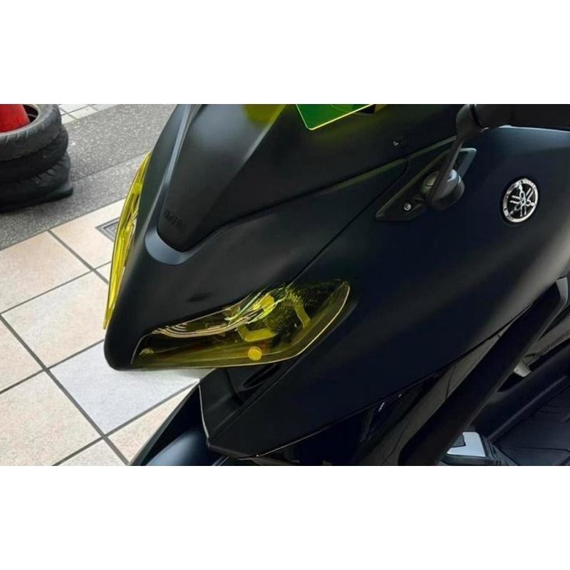 Motorcycle suitable for Yamaha TMAX560 - modified headlight protection sheet headlight lens glass protection patch