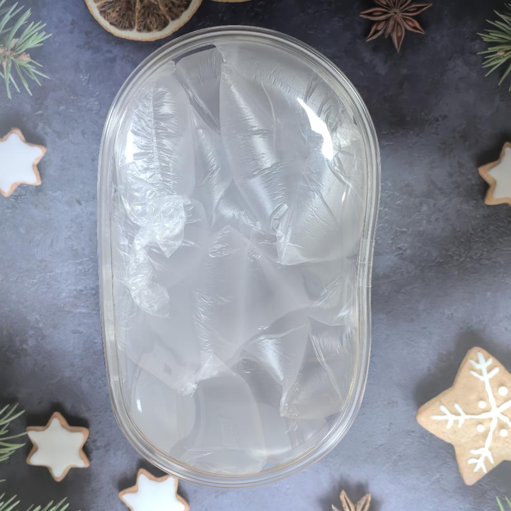 Průhledný 20cm bavlněný stojan na panenky PVC Multifunkční 20cm taška na panenky s sebou Zesílený stojan na panenky
