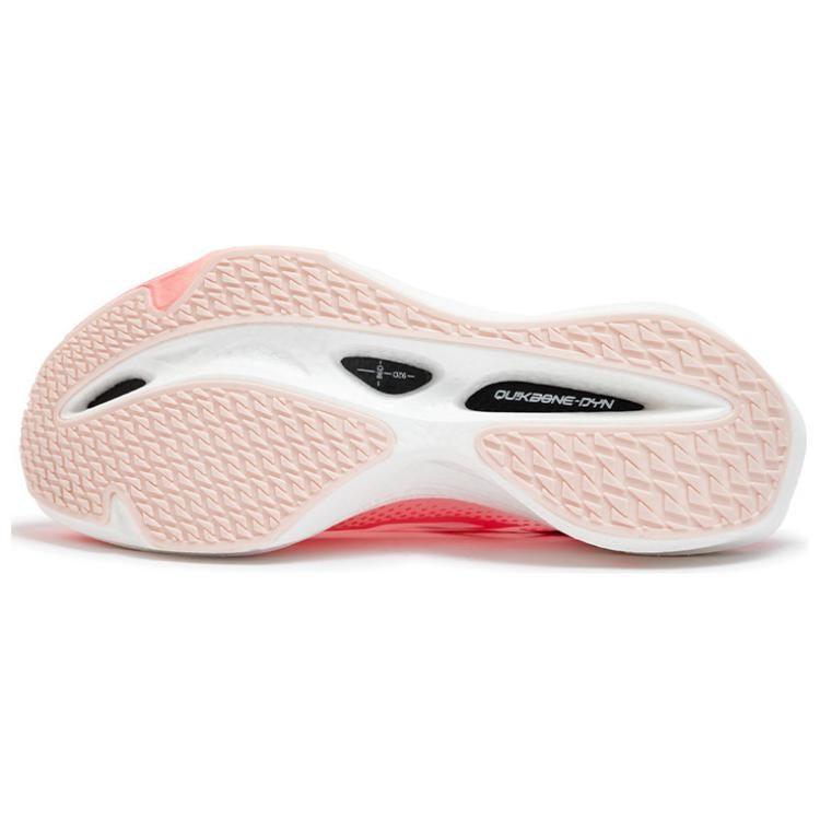 361 Flame 3 .5 Low Top Full Length Carbon Plate Marathon Racing Running Shoes Unisex Fluorescent Begonia Pink Red 672512215F-2