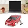 Sport Car Shaped Wireless Computer Mouse 2.4G High Accuracy Sensor Computer Mouse for Laptop Red