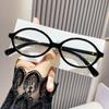 Y2K Classic Style Oval Frame Glasses Women Female Sweet Cool Eye Wear Stylish Reading Digital Device Anti Blue Light Glasses