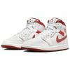 Air Jordan 1 Mid SE White Dune Red Men Sneakers Lobster Sail Vachetta-Tan FJ3458-160