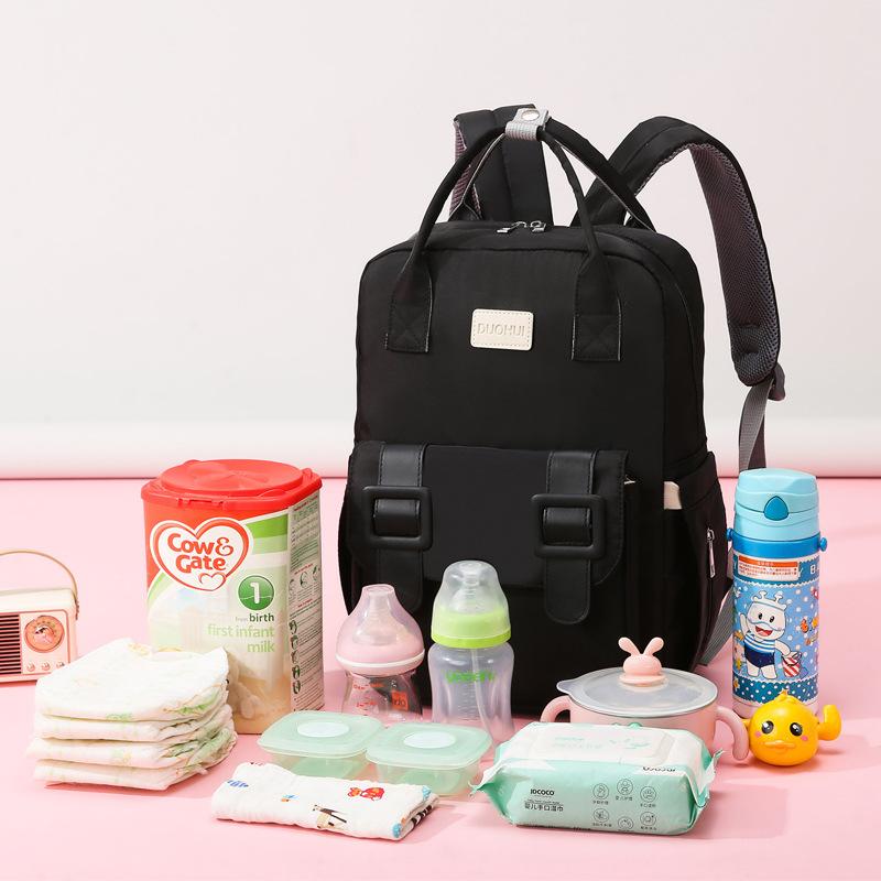 Fashion Backpack Mommy Bag Mom Bag Travel Maternal and Infant Backpack Student School Bag
