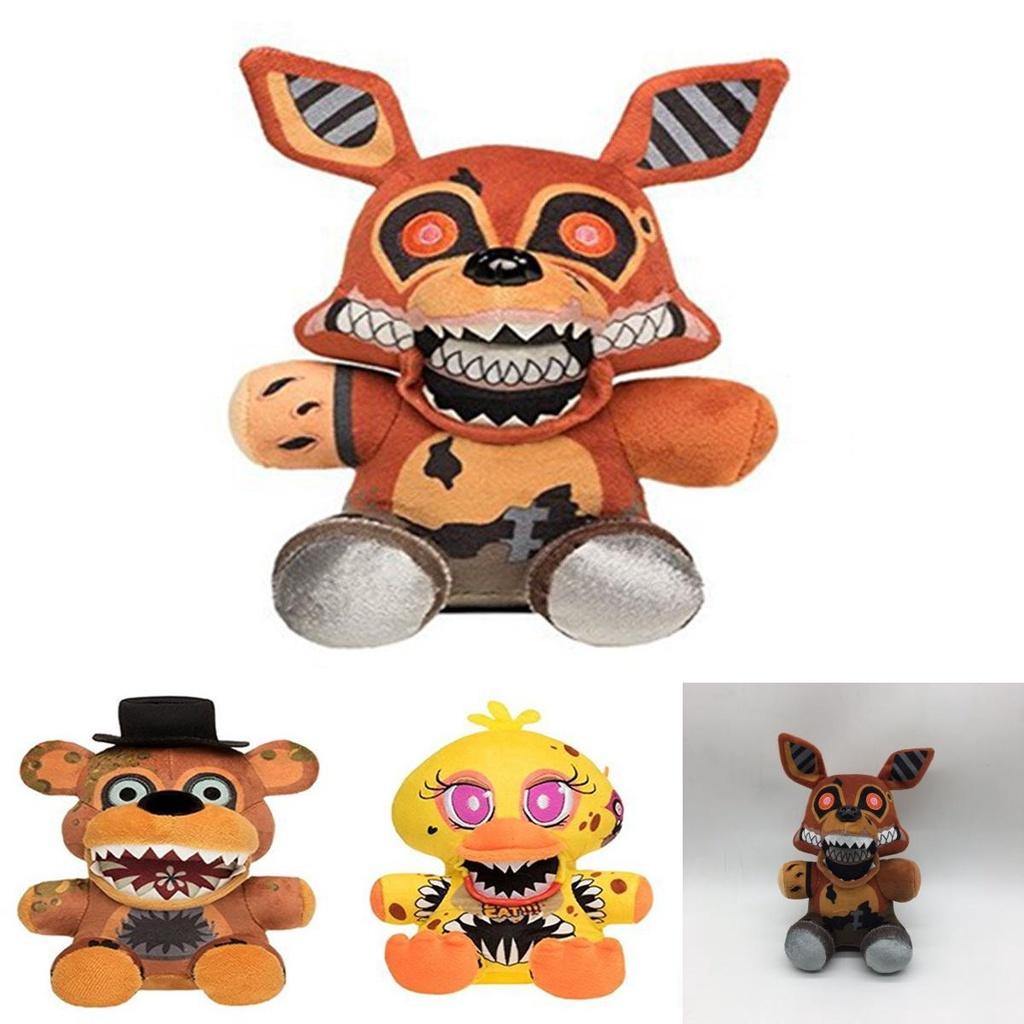 Five Nights At Freddy's Plush Toy Soft Stuffed Animal Chica Bonny Foxy Kids Gift 18cm