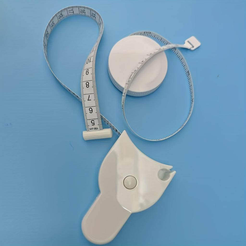Automatic Telescopic Tape Measure Body Measuring Tape Sewing Ruler Tools Centimeter Tapes For Body Meter Measure White Tools