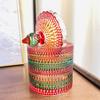 Modern Yurt Styles Glass Container Transparent Sealed for Candy Nut Jewelry Storage Decorative Household Item