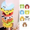 5pcs Door Stopper Cartoon EVA Door Safety Clip Gate Card Baby Room Guard