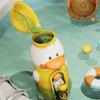 Adorable Plastic Baby Shower Toy Yellow Duck Floating Water Spray Egg Bath Play