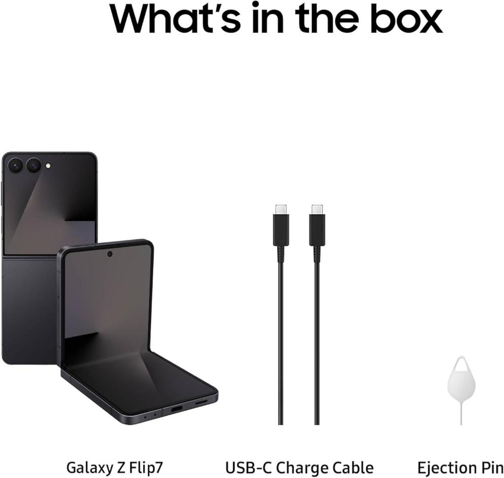 Samsung Galaxy Z Flip7 5G Ξεκλείδωτο eSIM+SIM Smartphone 12GB+256GB/512GB