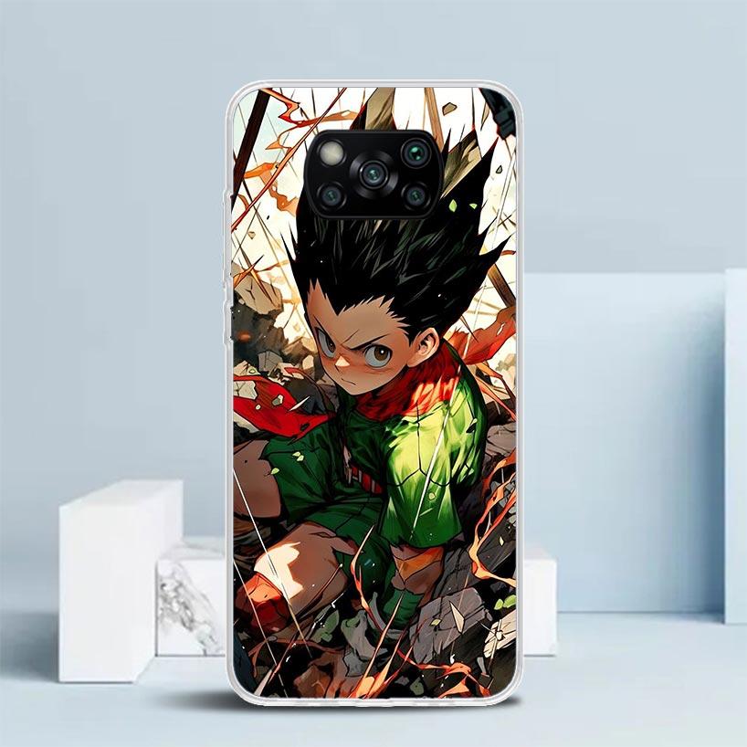 Huner X-Hunters Gon Soft Cover for Xiaomi Poco F7 Ultra X7 X6 X5 Pro M7 Phone Case Redmi 15 15C 13 13C 12 12C 10 10C Print Shell