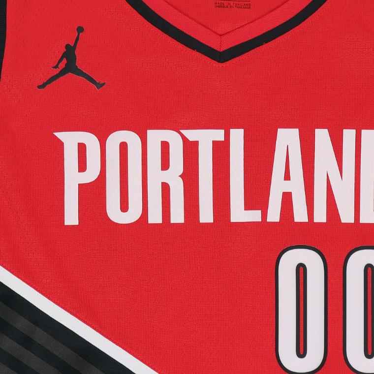 Jordan NBA Anthony Trail Blazers Statement Limited Edition Fan Jersey Men Tops Red CV9492-658