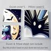 3Pcs Nightmare Before Christmas Bedding Sets For All Sizes New 3D Printed Bed Cover Comforter Duvet Cover Pillowcase Bedroom Decoration