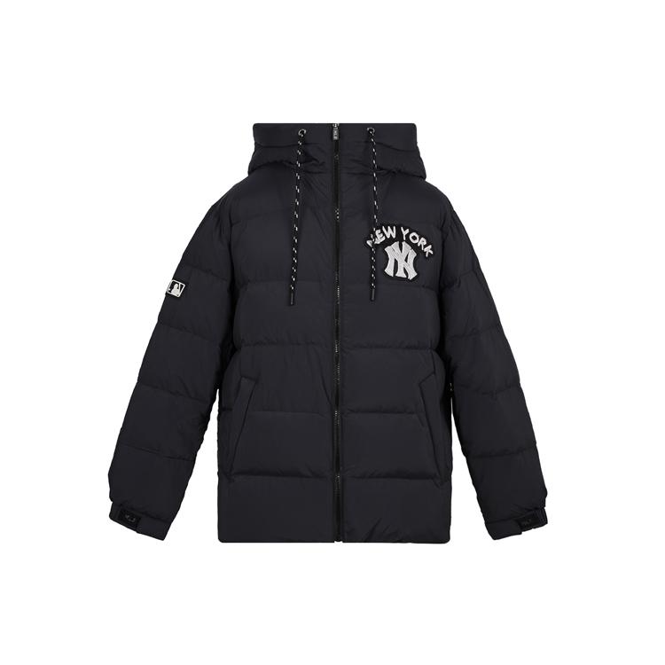 MLB Down Jackets Unisex Black Hooded Moderate Other 31DJZ4061-50L XS