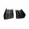Fits 2014-2019 Chevrolet Corvette C7: Two-Piece Carbon Fiber Rear Lip and Diffuser