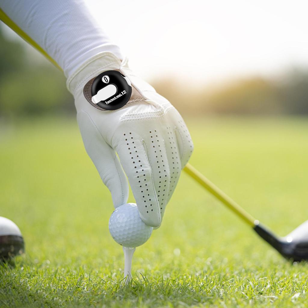 Golf Strike Counter Portable Golf Score Trackers Accurate Scorekeeper Support Attachment for Watches Gloves Clothes Bags Hat