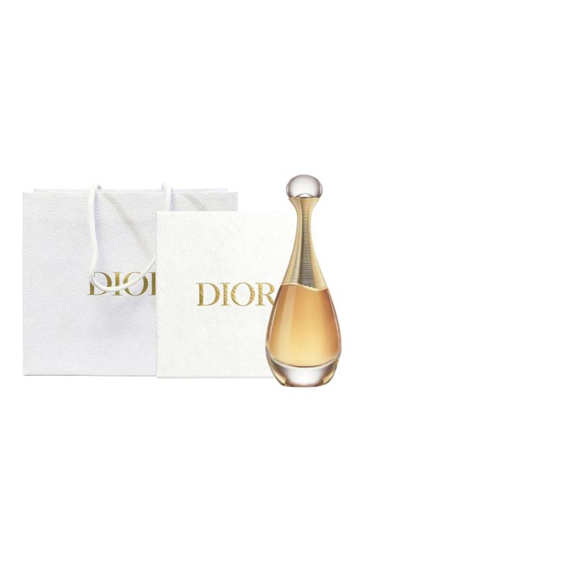 DIOR True Me Classic Edition Perfume Gift Box Gift Bag Floral Fragrance EDP Peach Jasmine Tuberose Vanilla // 30ml белый