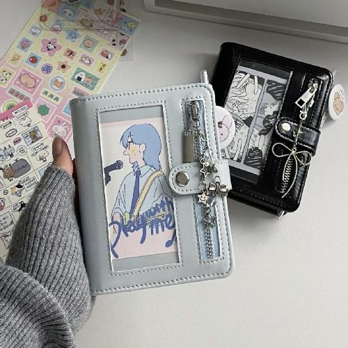 Retro Brown A7 Leather Loose-leaf Hand Ledger High-value Student Portable Notebook