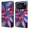 For iPhone 17 Pro Case 3D Pattern PU Leather Wallet Phone Cover with Stand
