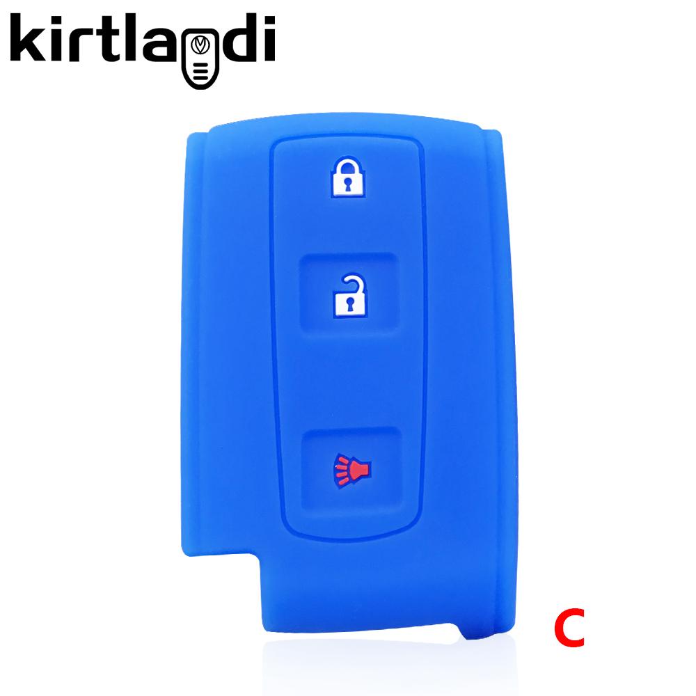 Case Key Shell Holder Fob Cover For Toyota Corolla Verso 2004 2005 2006 2007 2008 2009 Camry Prius 2 Buttons Smart Car Key Cover