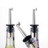 2 Pcs Stainless Steel Bottle Nozzle Pourer Oil/mouth with Bottle Stopper Cork Wine Bottle Red Dry Po