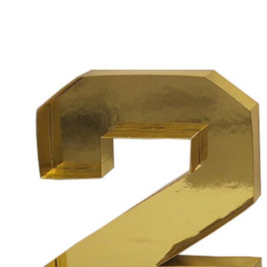 KAINSY Charcuterie Zahlen 30 - Befüllbare Pappnummern 35cm - Geburtstagsdeko Für Buffet & Party