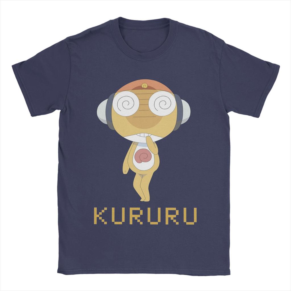Men Womens TShirt Sgt Frog Keroro Major Kururu Reporting Awesome Cotton Tees Short Sleeve  T Shirts Crewneck Tops Plus Size