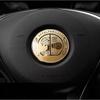 Benz amg 52mm 57mm Car Steering Wheel Badge Sticker Replace Decor For Mercedes Benz C180 C200 C260 C300 W108 W124 W126 DH1