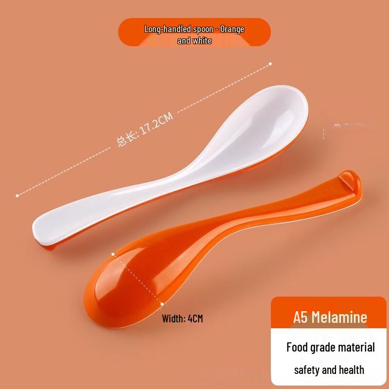 Drui en Melamine Soup Spoons