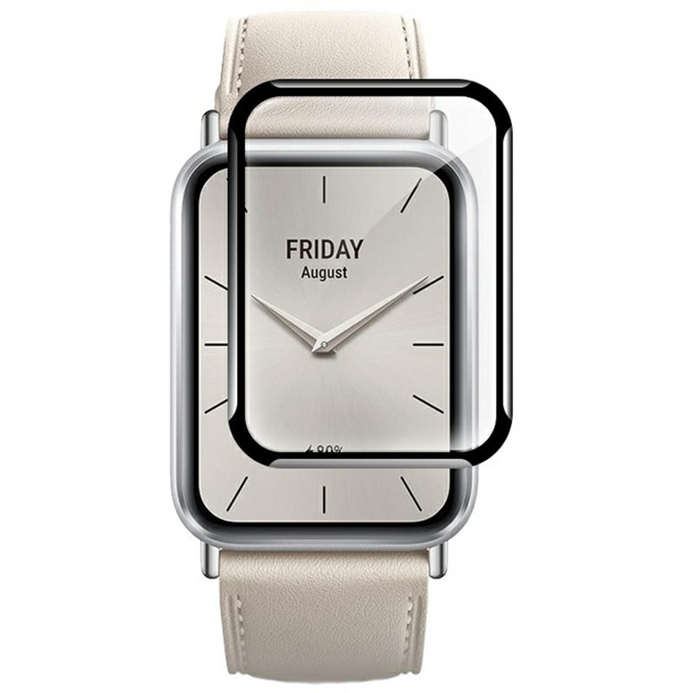 RURIHAI For Xiaomi Smart Band 9 Pro PMMA Screen Protector 3D Full Glue Watch Screen Film A