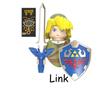WM6053 Game The Legend Of Zeldaed Cartoon Linked Princess Mini Bricks Action Figure Assembly Toy Building Blocks Kid Model Gifts