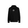 Emporio Armani FW23 Solid Color Letter Print Hooded Long Sleeve Sweatshirt Men Sweatshirt Black 6R1MCN-1JWPZ-0999