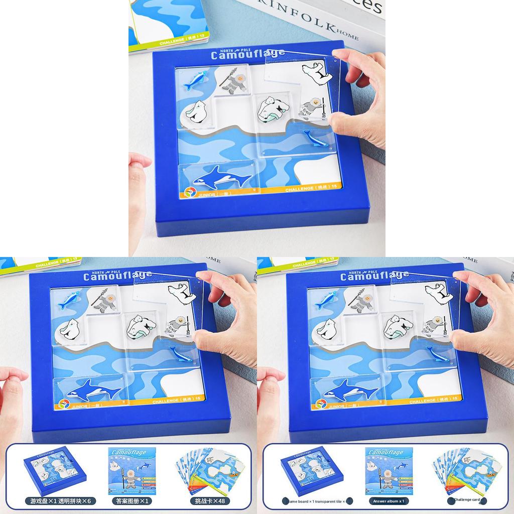 Arctic Bear Brain Teaser Puzzle For Logic And Problem Solving Enthusiasts