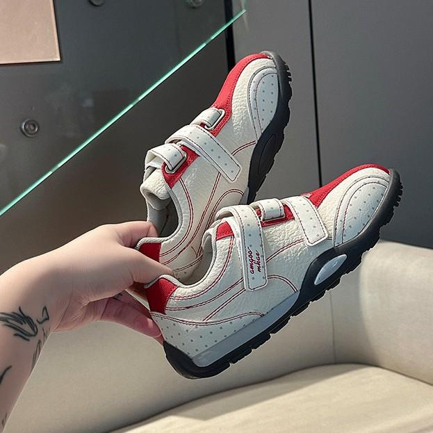 Retro Velcro Comfortable Women's Sports German Training Shoes Autumn and Winter Fashion Versatile Lightweight Casual Forrest Gump Shoes Board Shoes