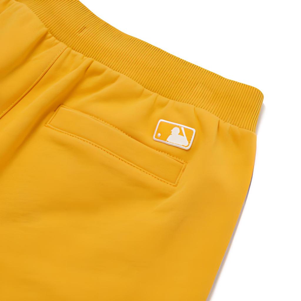 New MLB Sports Shorts Unisex Yellow 3ASPB0223-14ORL