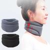 Suporte cervical para pescoço, colar cervical ajustável, espuma macia e durável para aliviar dor cervical, avião, cochilo de viagem, saúde