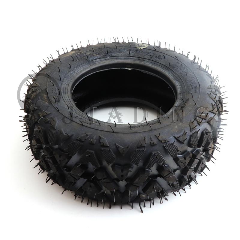 6 inch vacuum Tyre Front 4.10-6 Rear 13x5.00-6 Tubeless tire For 47cc 49cc Mini Moto ATV Go Kart Quad Bike Lawn mower snow plow