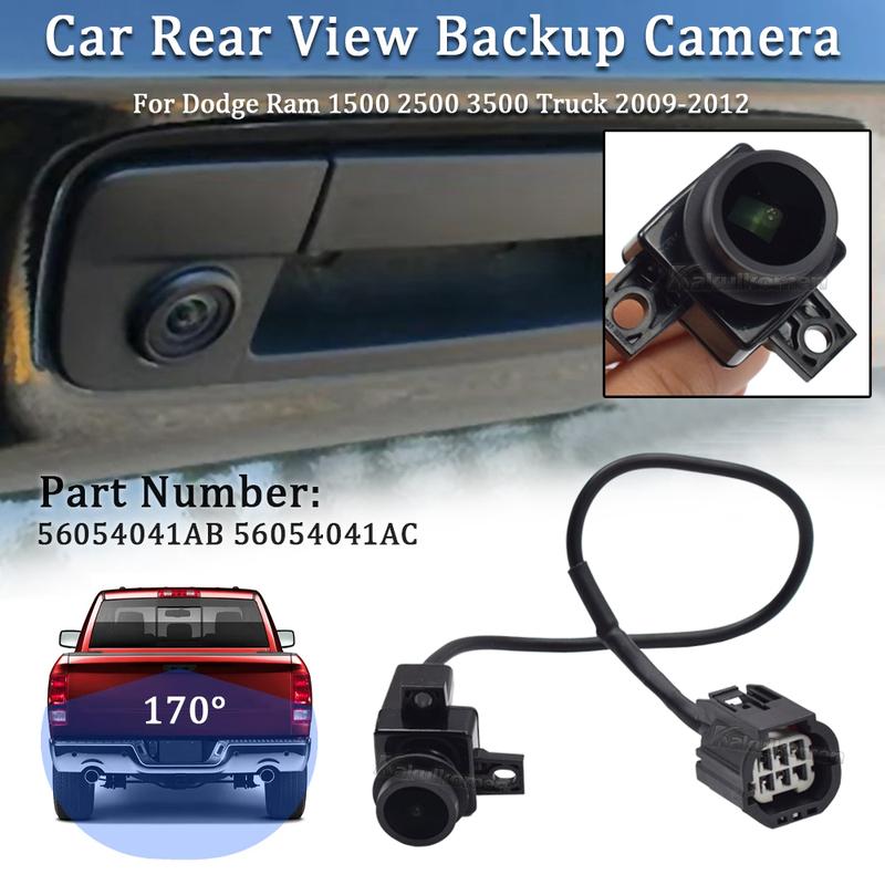 56054041AC Vehicle Reverse Camera For Dodge Ram 1500 2500 3500 Truck 2009 2010 2011 2012 Rear View Backup Parking Camera