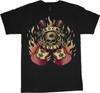 Skull Guitar T-shirt Graphic Tees Clothing Apparel Mens Gifts