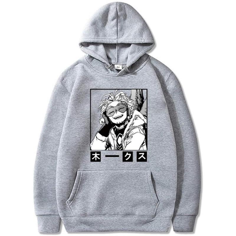 My Hero Academy Autumn Men's Hoodies Boys Harajuku Girls Pullover Fancy Music Gift Casual Loose Comfortable Sweatshirt