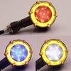 Led Sequential Turn Signals Motorcycle Indicators Blinkers Motorbike Brake Stop Signals Lamp 12V E-bike Scooter