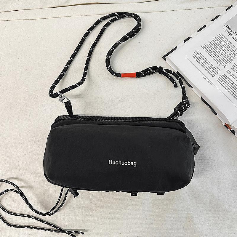 Small Square Bag 2025 New Flow Fashion Simple Shoulder Bag Men's and Women's Leisure Sports Messenger Bag