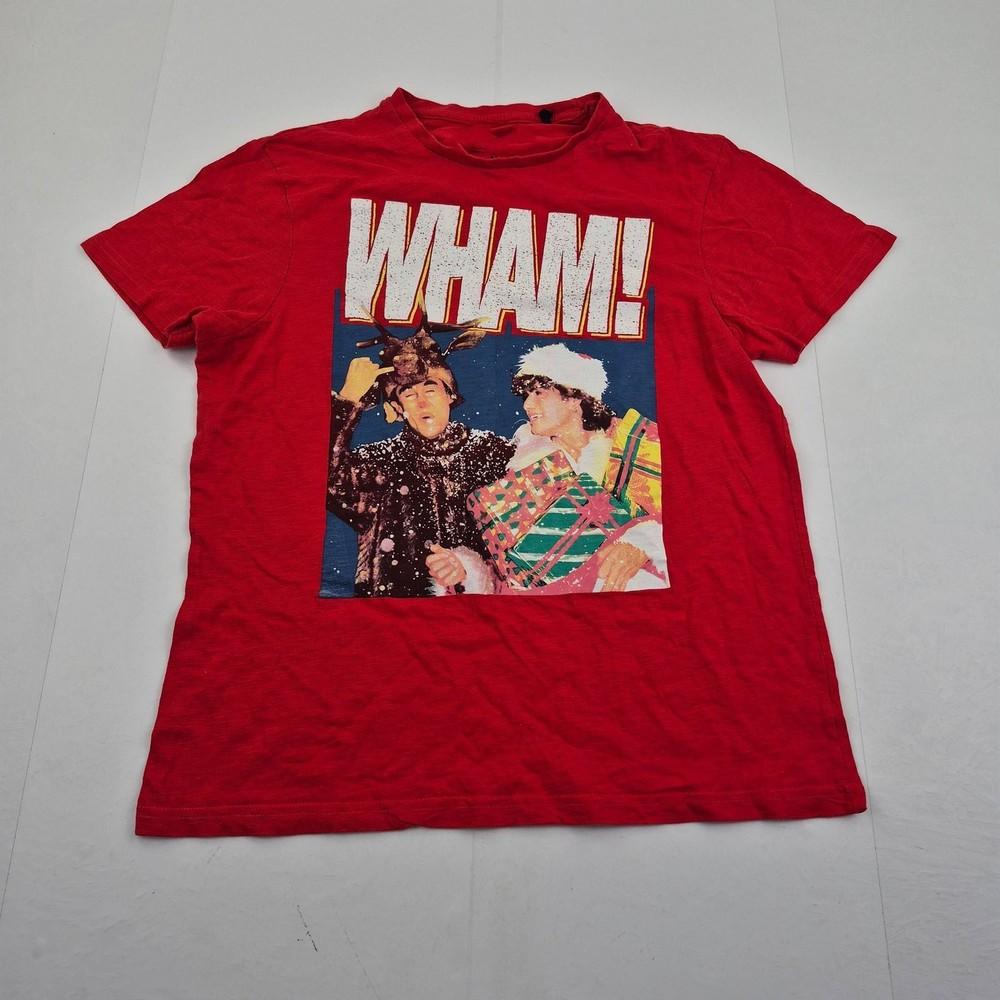 

Last Christmas Wham Band Red COlor Shirt Unisex Concert S5XL TR570 Unisex T-Shirt XXXL