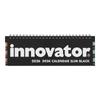 Innovator 2026 Slim Desk Calendar, Black, 31401006