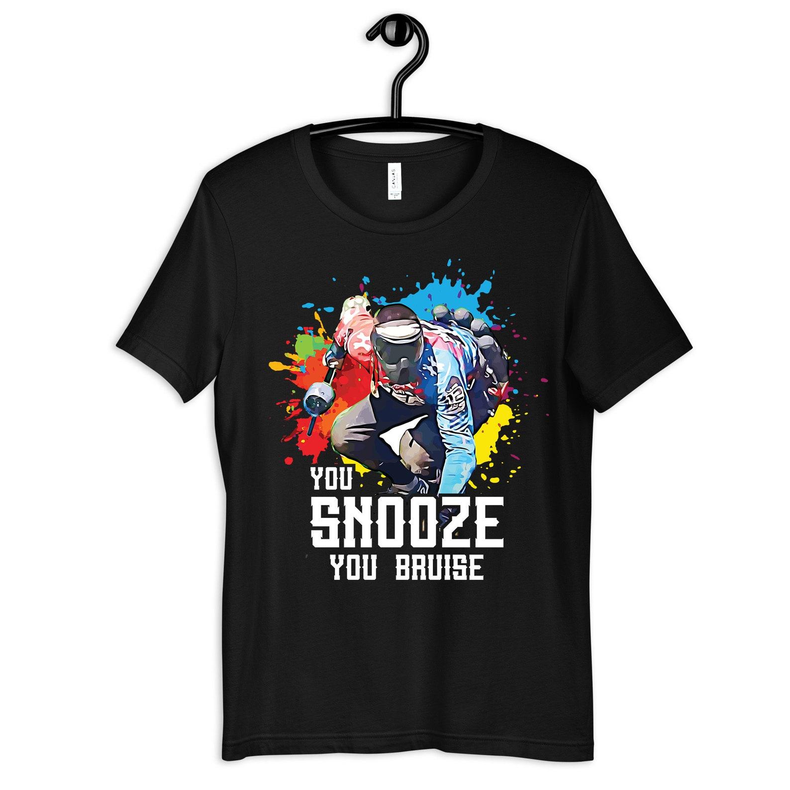 Paintball Apparel, You Snooze Tee, Women s T-shirt, Men s Shirt, Kids & Toddler Wear, Tank,T-shirt M
