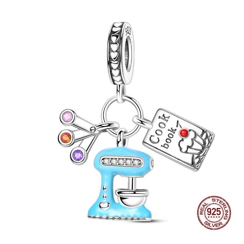 New In Fashion Copper Balloons And House Charm Beads Fit 3Mm Original Bracelet Necklace Womens Diy Jewelry Gift Making