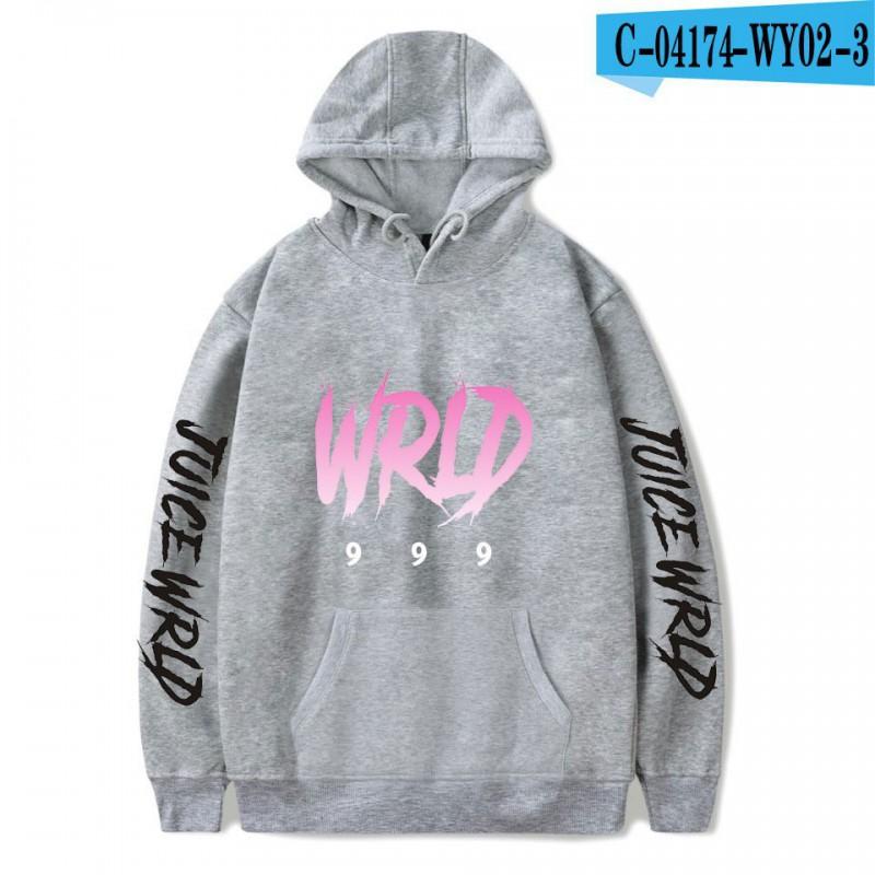 Juice WRLD Inspired Hoodie Men Women Oversized Streetwear Sweatshirt With Graphic Print Casual Pullover