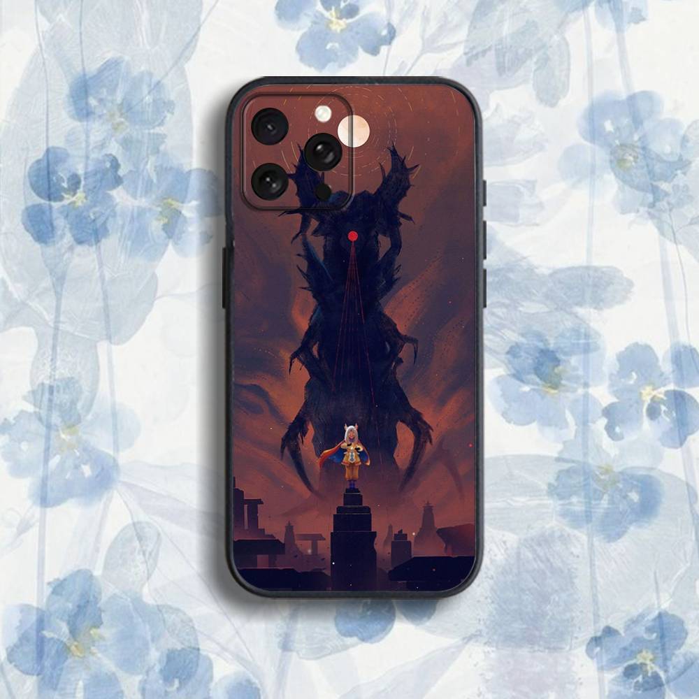 Sky C-Children of the Light Phone Case For iPhone 17,16,15,14,13,12,Pro,Max,Plus,E,SE4,Air,Mini Black Soft Box