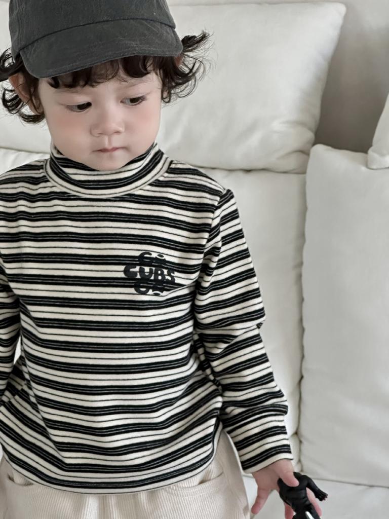 Odzież dziecięca nowa zimowa ubranka dla niemowląt sweterek dziecięcy zimowy chłopięcy polarowa koszulka bazowa