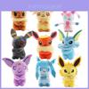 Chaveiro de pelúcia Pokémon, brinquedo macio e fofo para crianças.